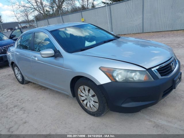 Auction sale of the 2009 Honda Accord 2.4 Lx, vin: 1HGCP26329A136757, lot number: 39174996