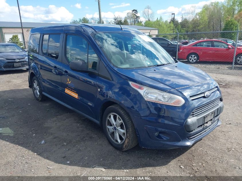 Lot #2506943665 2014 FORD TRANSIT CONNECT XLT salvage car
