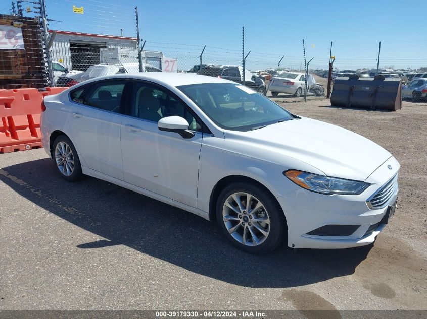 Lot #2478001180 2017 FORD FUSION HYBRID S salvage car