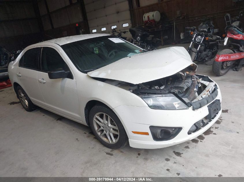 Lot #2519653991 2012 FORD FUSION S salvage car