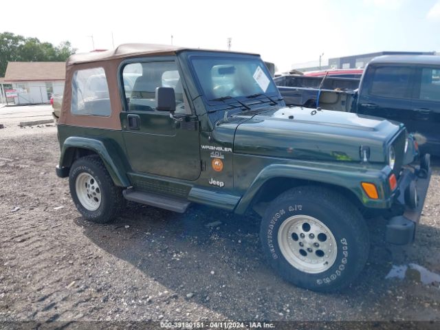 Auction sale of the 1997 Jeep Wrangler Sahara, vin: 1J4FY49S1VP524216, lot number: 39180151