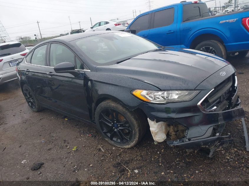 Lot #2504635656 2020 FORD FUSION SE salvage car