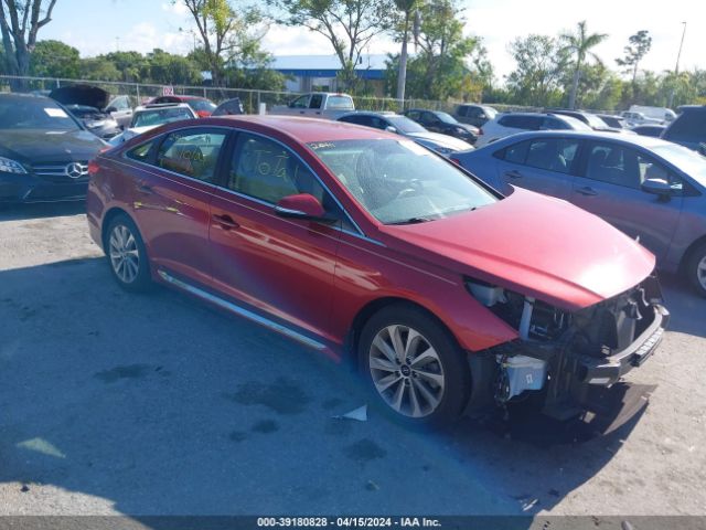 Auction sale of the 2016 Hyundai Sonata Sport, vin: 5NPE34AF5GH390520, lot number: 39180828