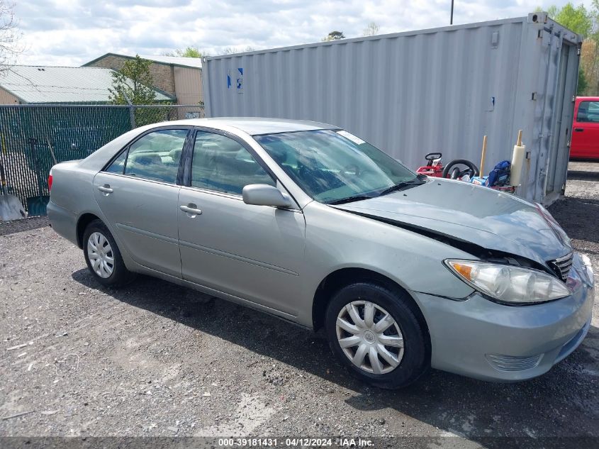 Lot #2490856259 2005 TOYOTA CAMRY LE salvage car
