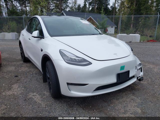 Продажа на аукционе авто 2023 Tesla Model Y Awd/long Range Dual Motor All-wheel Drive, vin: 7SAYGDEE3PF583768, номер лота: 39181908
