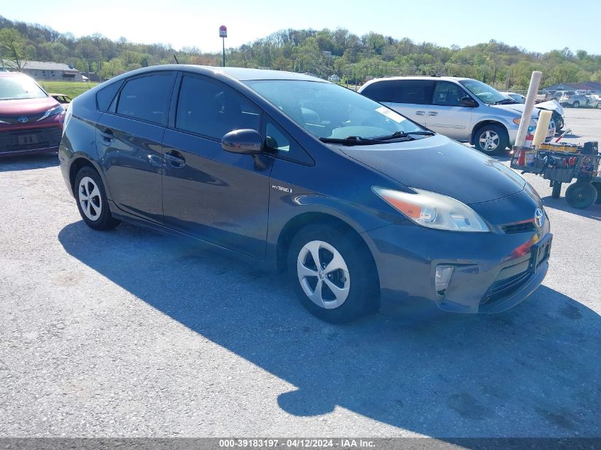 Lot #2472391791 2013 TOYOTA PRIUS TWO salvage car
