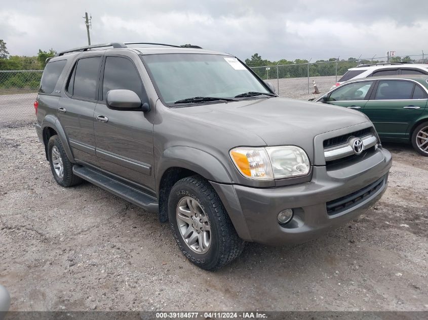Lot #2520805072 2006 TOYOTA SEQUOIA LIMITED V8 salvage car