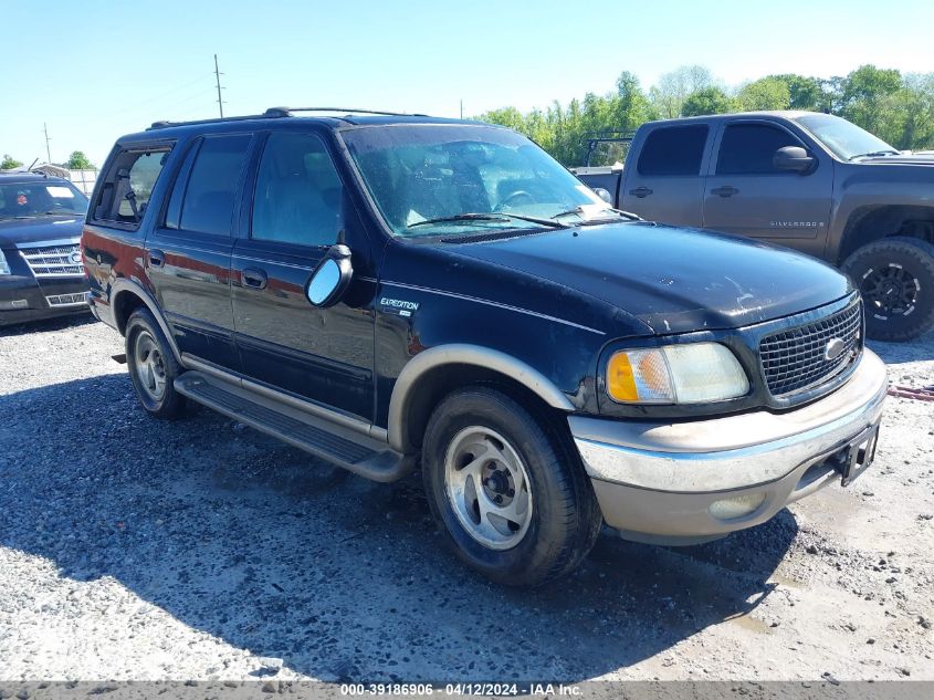 Lot #2476821261 2002 FORD EXPEDITION EDDIE BAUER salvage car