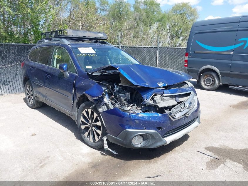 Lot #2501358764 2015 SUBARU OUTBACK 3.6R LIMITED salvage car