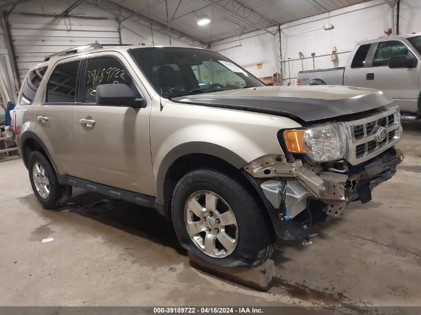 Lot #2504634819 2012 FORD ESCAPE LIMITED salvage car