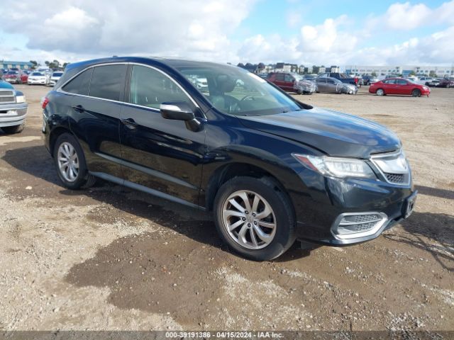 Auction sale of the 2018 Acura Rdx Technology   Acurawatch Plus Packages/technology Package, vin: 5J8TB4H57JL005163, lot number: 39191386