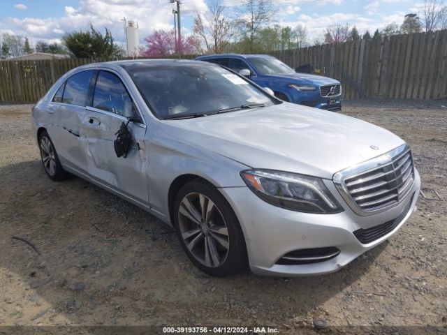 Auction sale of the 2015 Mercedes-benz S 550 4matic, vin: WDDUG8FB5FA145239, lot number: 39193756