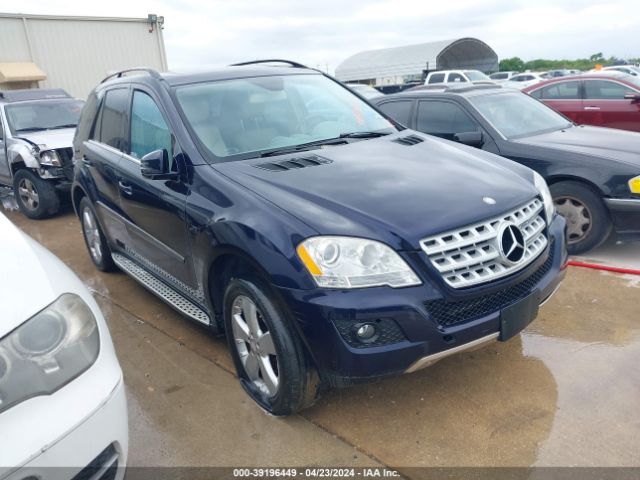 Auction sale of the 2011 Mercedes-benz Ml 350 4matic, vin: 4JGBB8GB9BA684984, lot number: 39196449