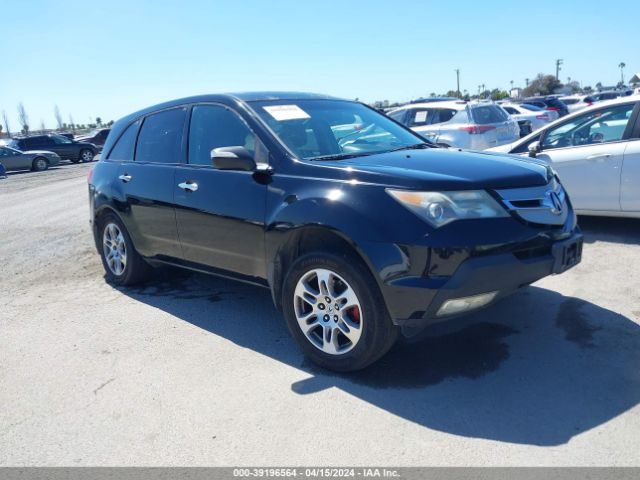 Auction sale of the 2008 Acura Mdx Technology Package, vin: 2HNYD28418H545040, lot number: 39196564