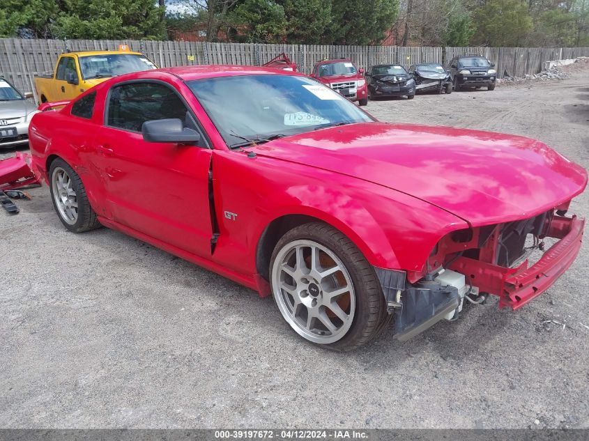 Lot #2490855990 2005 FORD MUSTANG GT DELUXE/GT PREMIUM salvage car