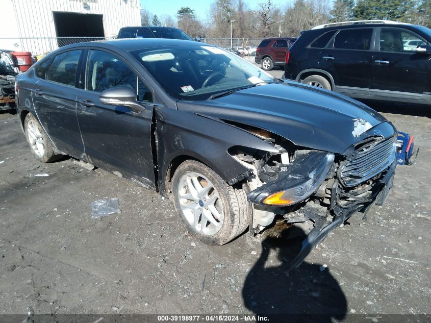 Lot #2506953583 2014 FORD FUSION SE salvage car