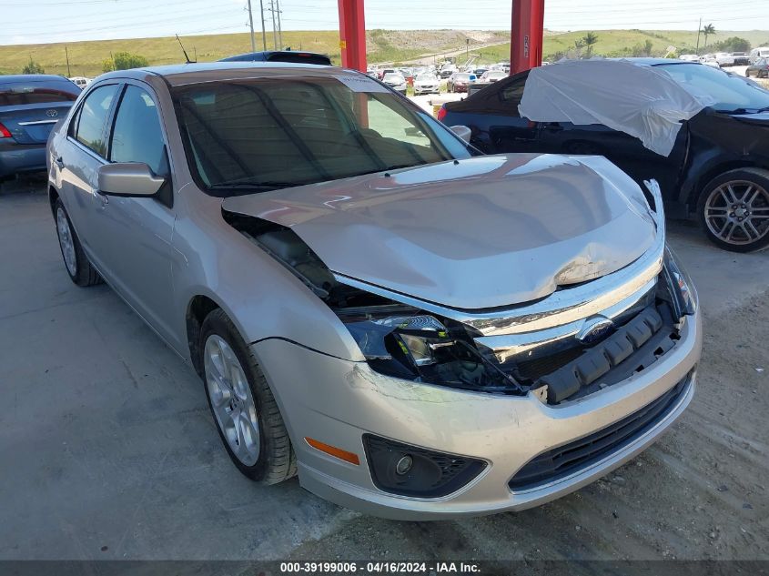 Lot #2506953581 2011 FORD FUSION SE salvage car