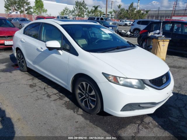 Auction sale of the 2014 Honda Civic Ex, vin: 19XFB2F88EE262151, lot number: 39199218