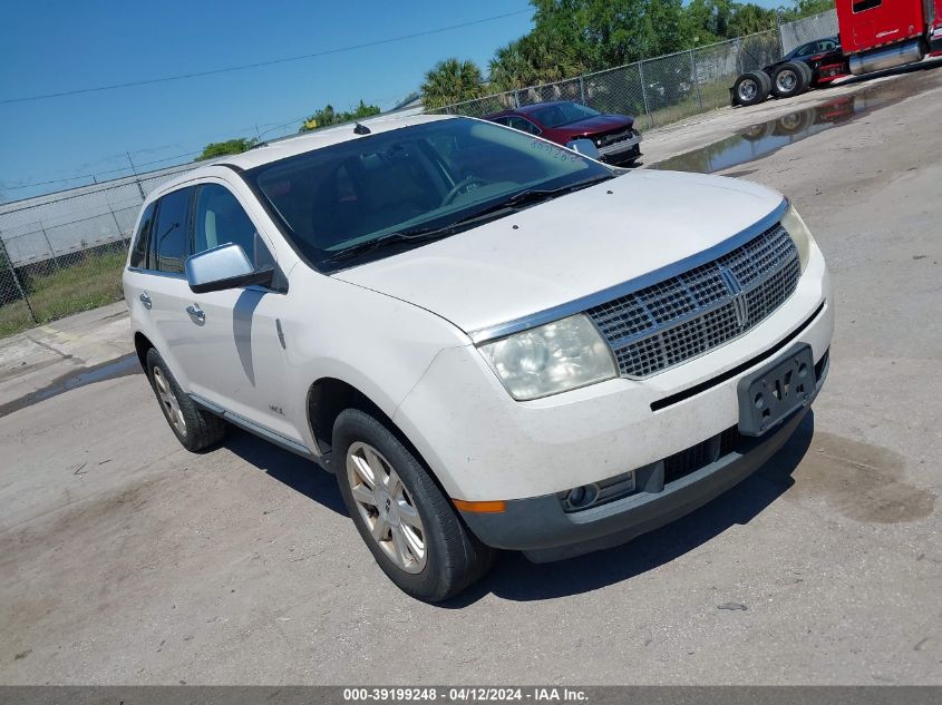 Lot #2501351768 2009 LINCOLN MKX salvage car