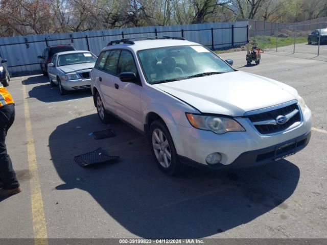 Auction sale of the 2008 Subaru Outback 2.5i/2.5i L.l. Bean Edition, vin: 4S4BP61C087350680, lot number: 39199823