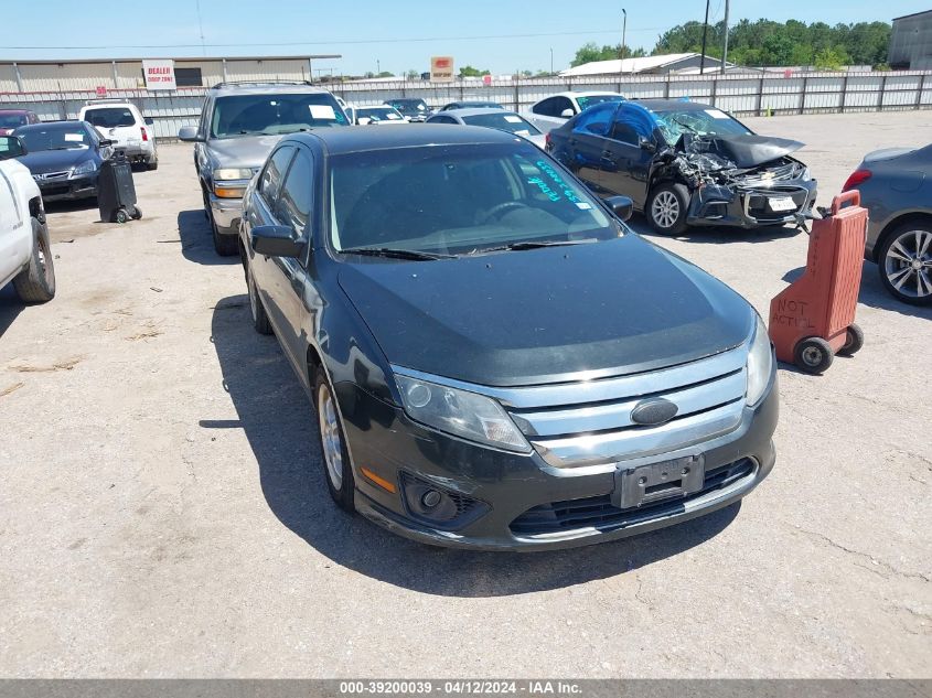 Lot #2486233098 2010 FORD FUSION SE salvage car