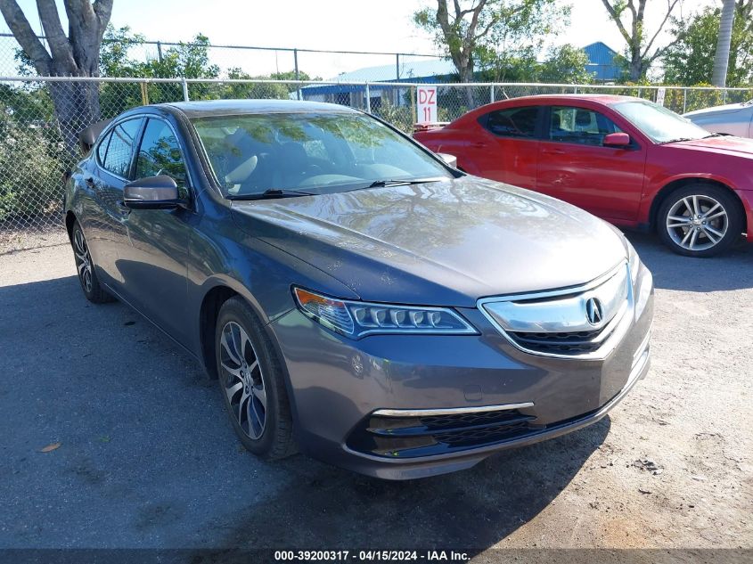 Lot #2506943351 2017 ACURA TLX salvage car