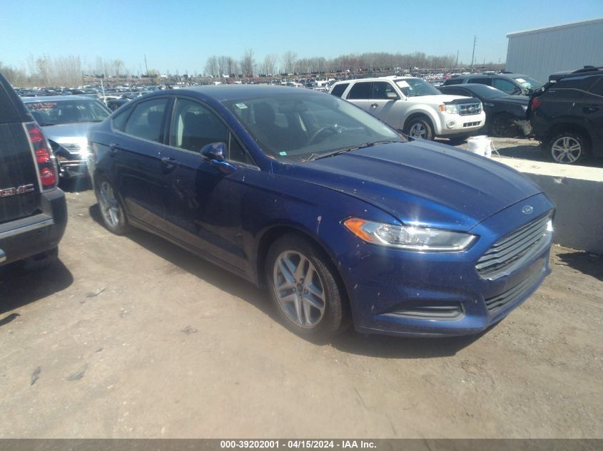 Lot #2504634779 2014 FORD FUSION SE salvage car