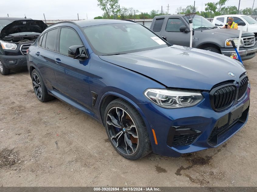 Lot #2509247873 2020 BMW X4 M COMPETITION salvage car