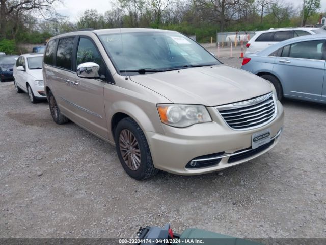 Auction sale of the 2014 Chrysler Town & Country Touring-l, vin: 2C4RC1CG1ER108475, lot number: 39204174