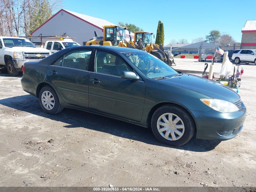 Lot #2474513025 2005 TOYOTA CAMRY LE salvage car