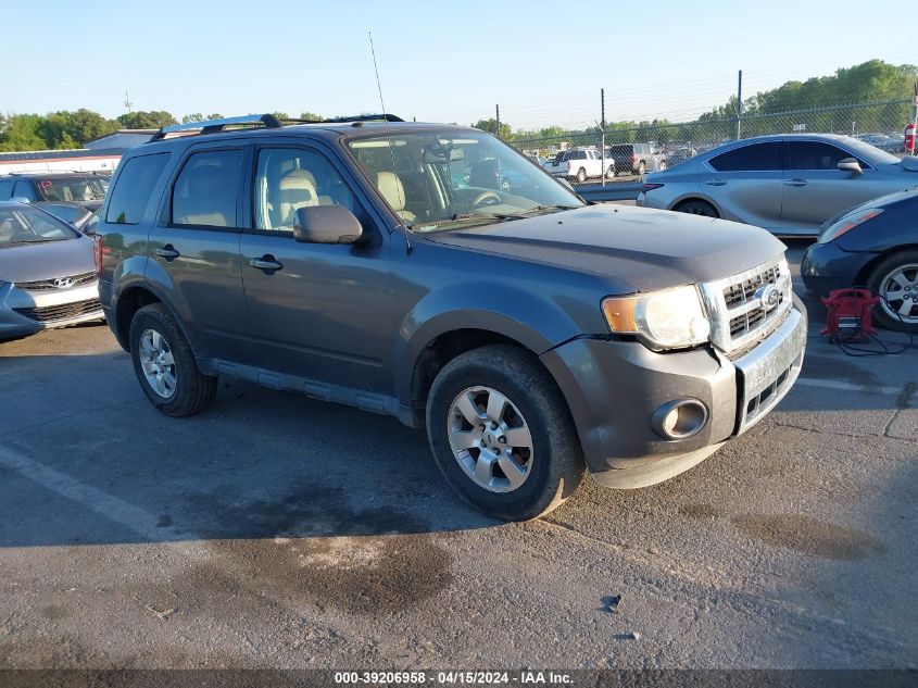 Lot #2490856134 2011 FORD ESCAPE LIMITED salvage car