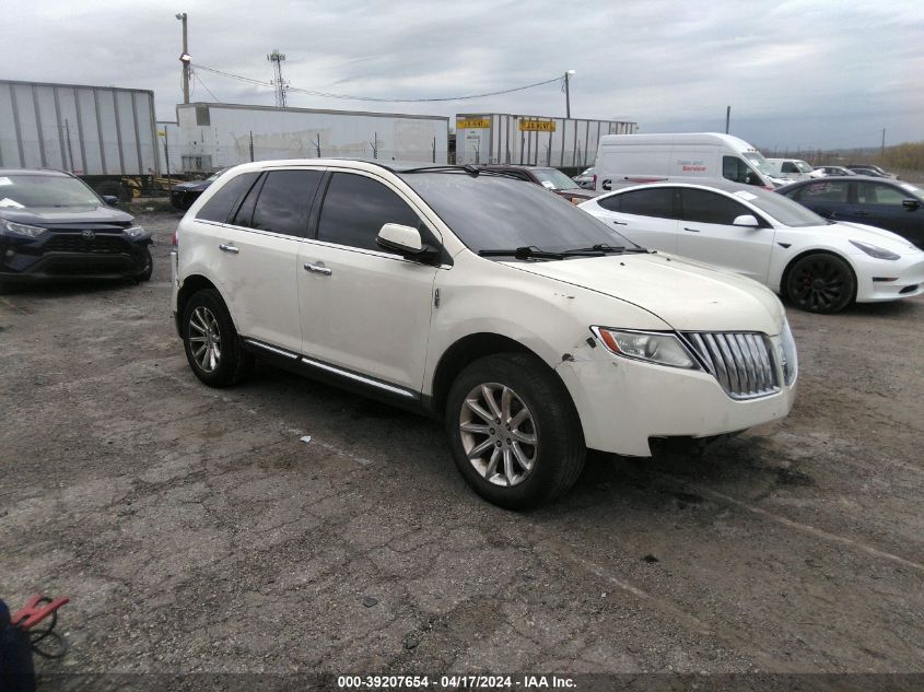 Lot #2474508638 2012 LINCOLN MKX salvage car