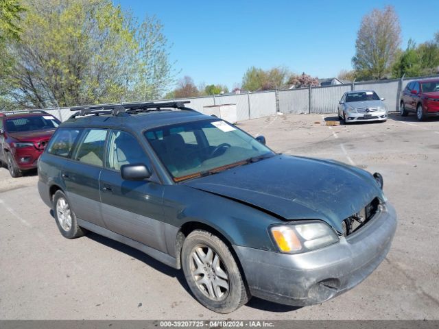 Auction sale of the 2001 Subaru Outback, vin: 4S3BH675216631160, lot number: 39207725