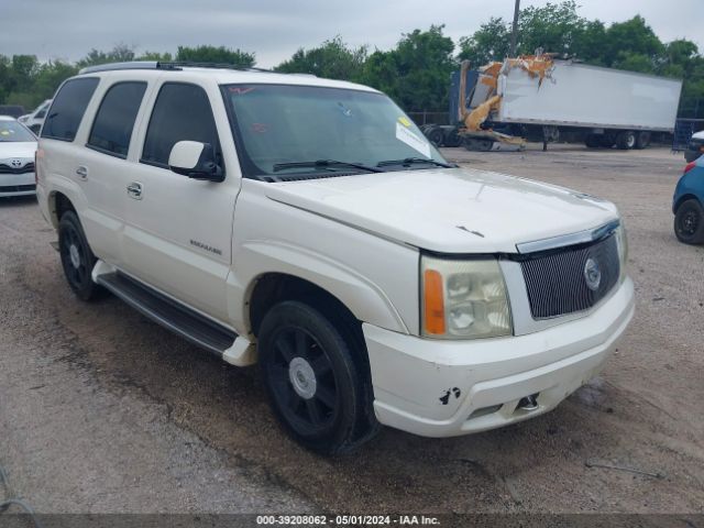Auction sale of the 2002 Cadillac Escalade Standard, vin: 1GYEC63T12R103314, lot number: 39208062