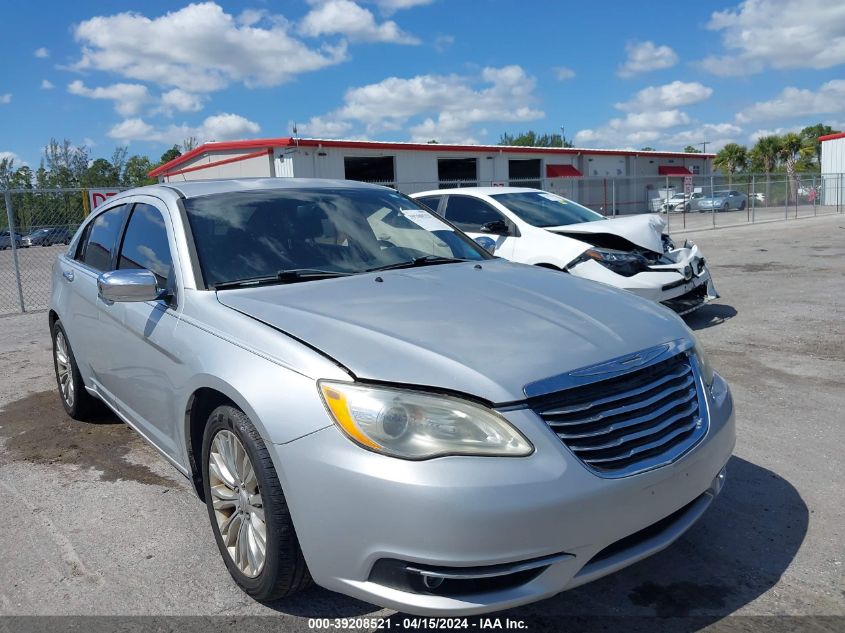 Lot #2490856114 2011 CHRYSLER 200 LIMITED salvage car