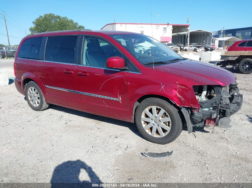 Lot #2490866169 2013 CHRYSLER TOWN & COUNTRY TOURING salvage car