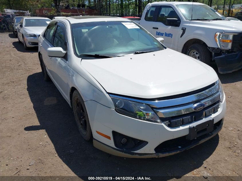 Lot #2472382065 2010 FORD FUSION SE salvage car
