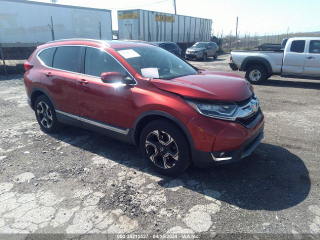 Auction sale of the 2017 Honda Cr-v Touring, vin: 2HKRW2H95HH608826, lot number: 39210527