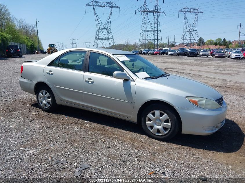 Lot #2504645783 2003 TOYOTA CAMRY LE salvage car