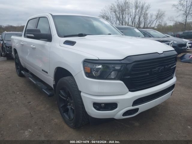 Auction sale of the 2021 Ram 1500 Big Horn  4x4 5'7 Box, vin: 1C6RRFFG2MN580114, lot number: 39211479