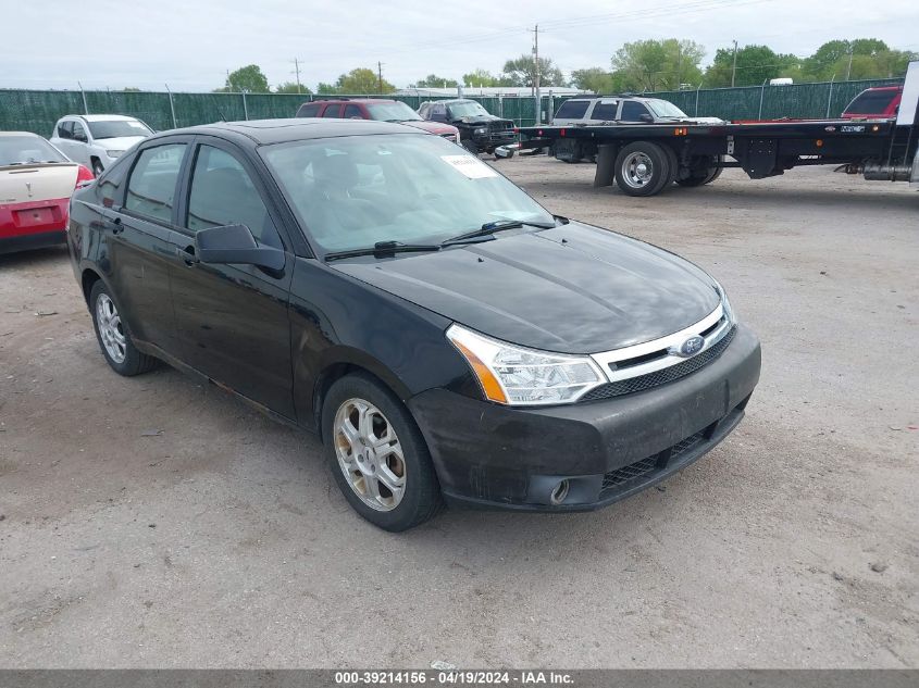 Lot #2490853987 2009 FORD FOCUS SES salvage car