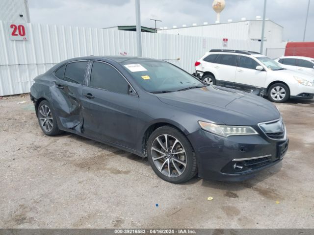 Auction sale of the 2015 Acura Tlx V6 Advance, vin: 19UUB2F7XFA018943, lot number: 39216583