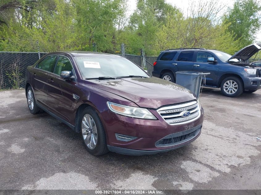 Lot #2486232380 2011 FORD TAURUS LIMITED salvage car