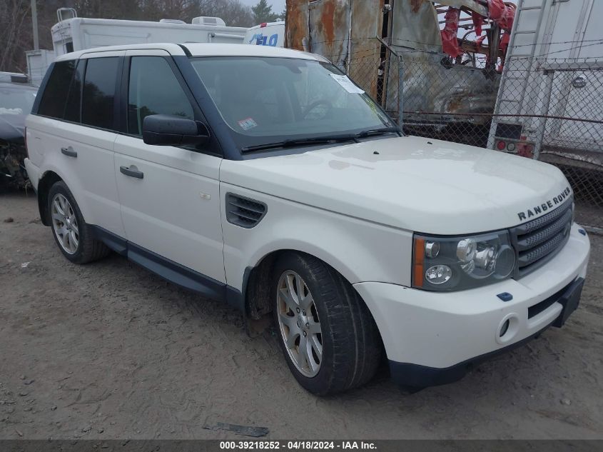 Lot #2506952854 2009 LAND ROVER RANGE ROVER SPORT HSE salvage car
