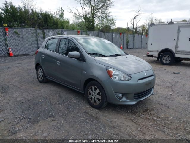 Auction sale of the 2015 Mitsubishi Mirage Es/rf, vin: ML32A4HJXFH040755, lot number: 39218356