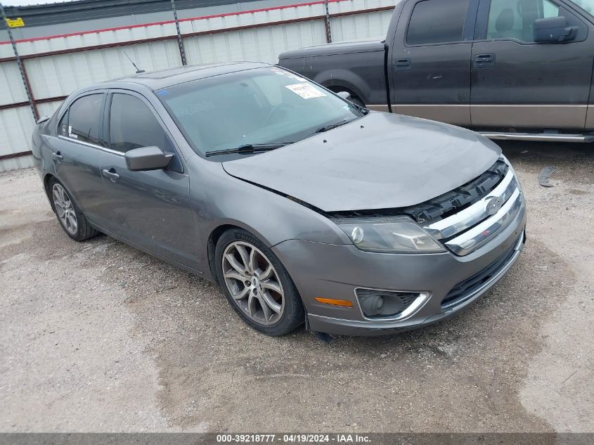 Lot #2509247683 2012 FORD FUSION SE salvage car