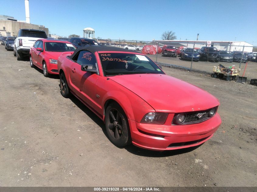 Lot #2490855847 2006 FORD MUSTANG GT salvage car