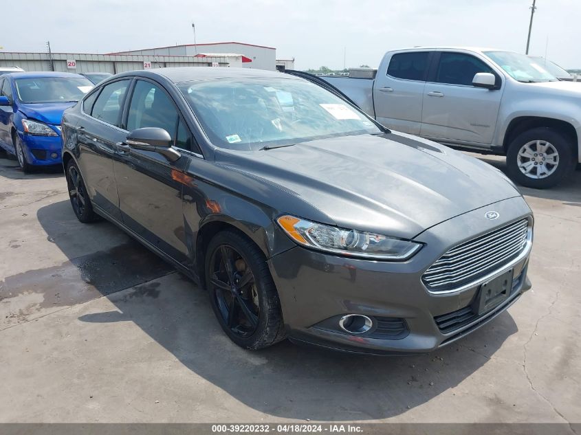 Lot #2509247668 2016 FORD FUSION SE salvage car