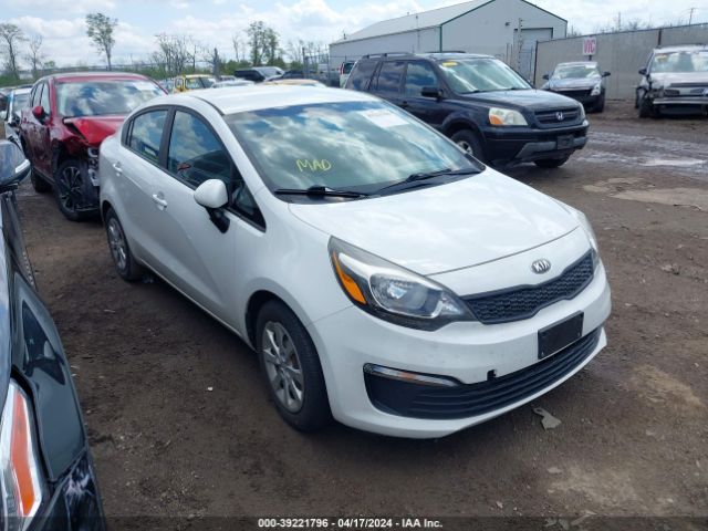 Auction sale of the 2016 Kia Rio Lx, vin: KNADM4A30G6677513, lot number: 39221796