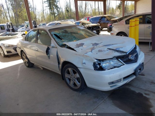 Auction sale of the 2002 Acura Tl 3.2 Type S, vin: 19UUA569X2A032261, lot number: 39222878